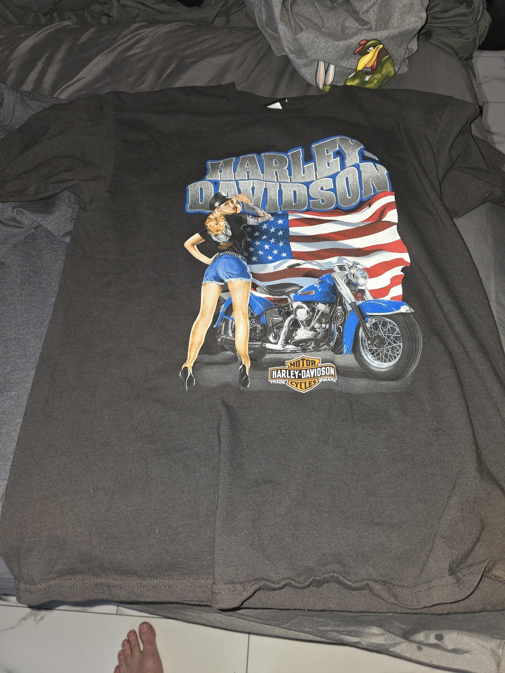 Harley Graphic Tees (LOT 13 SHIRTS) MENS LARGE - Picture 3 of 9